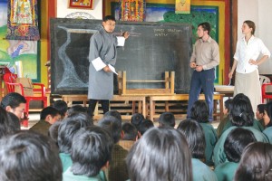 Gridshare Team in Bhutan