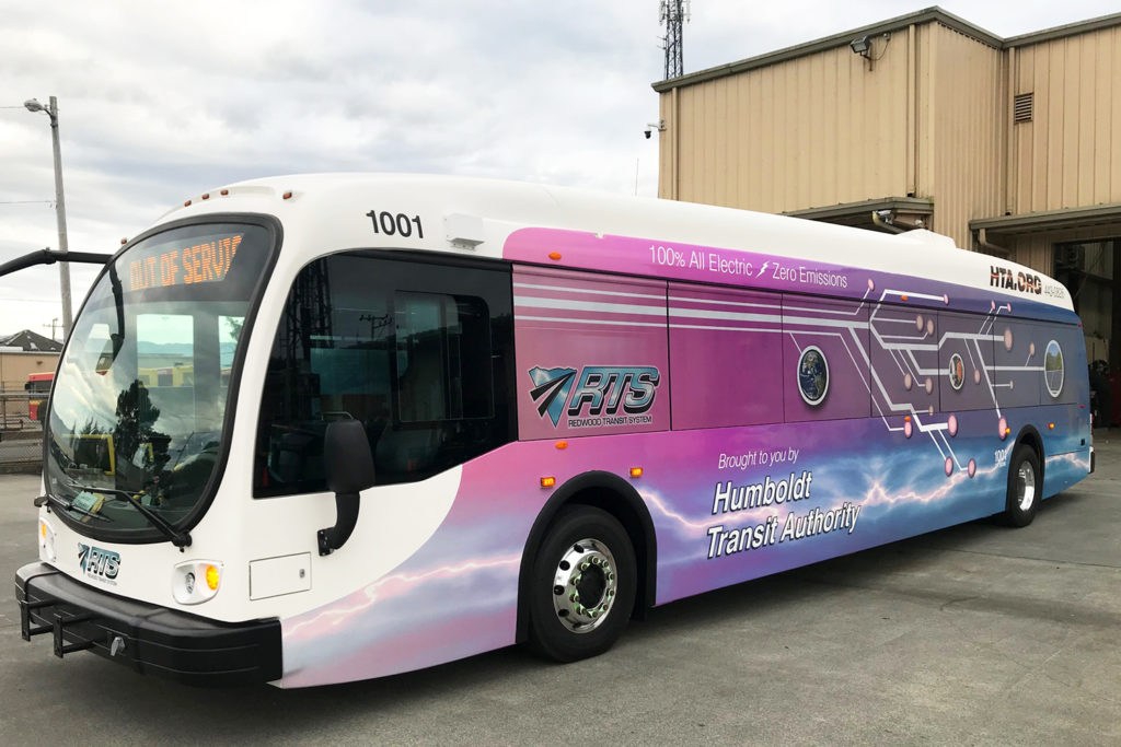 Le bus électrique à batterie HTA