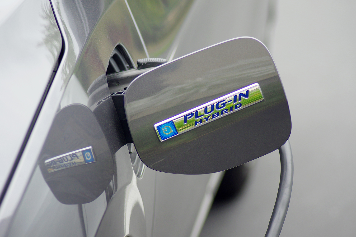 A charging cap with "Plug-in hybrid"