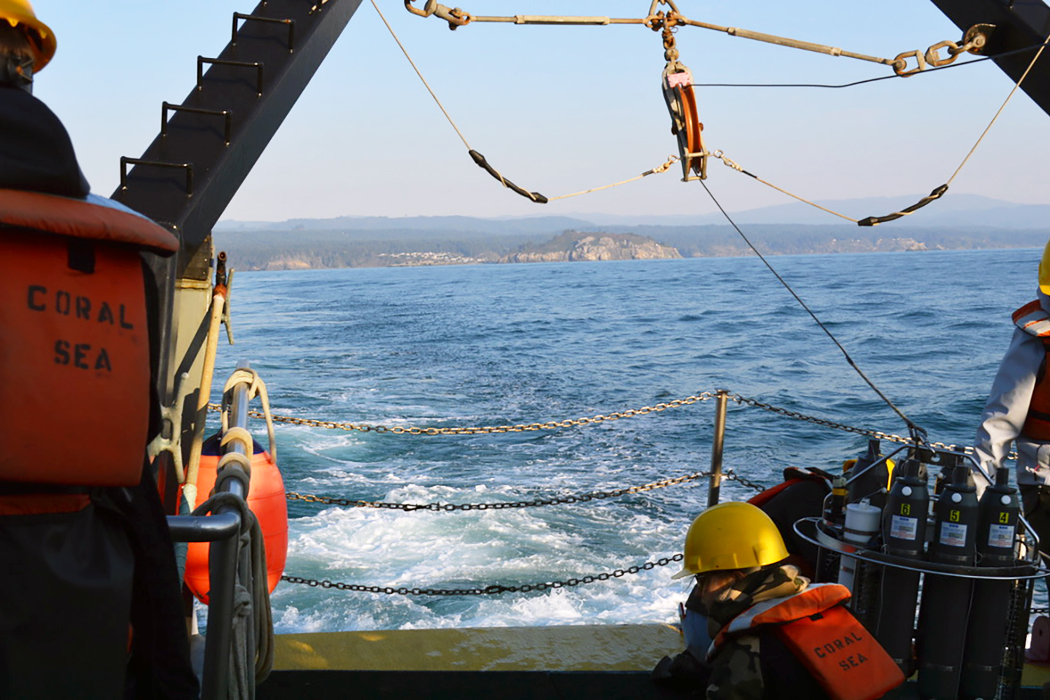 October on the Coral Sea