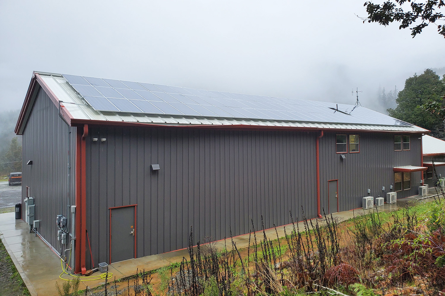Yurok Tribe celebrates new solar array in Tulley Creek